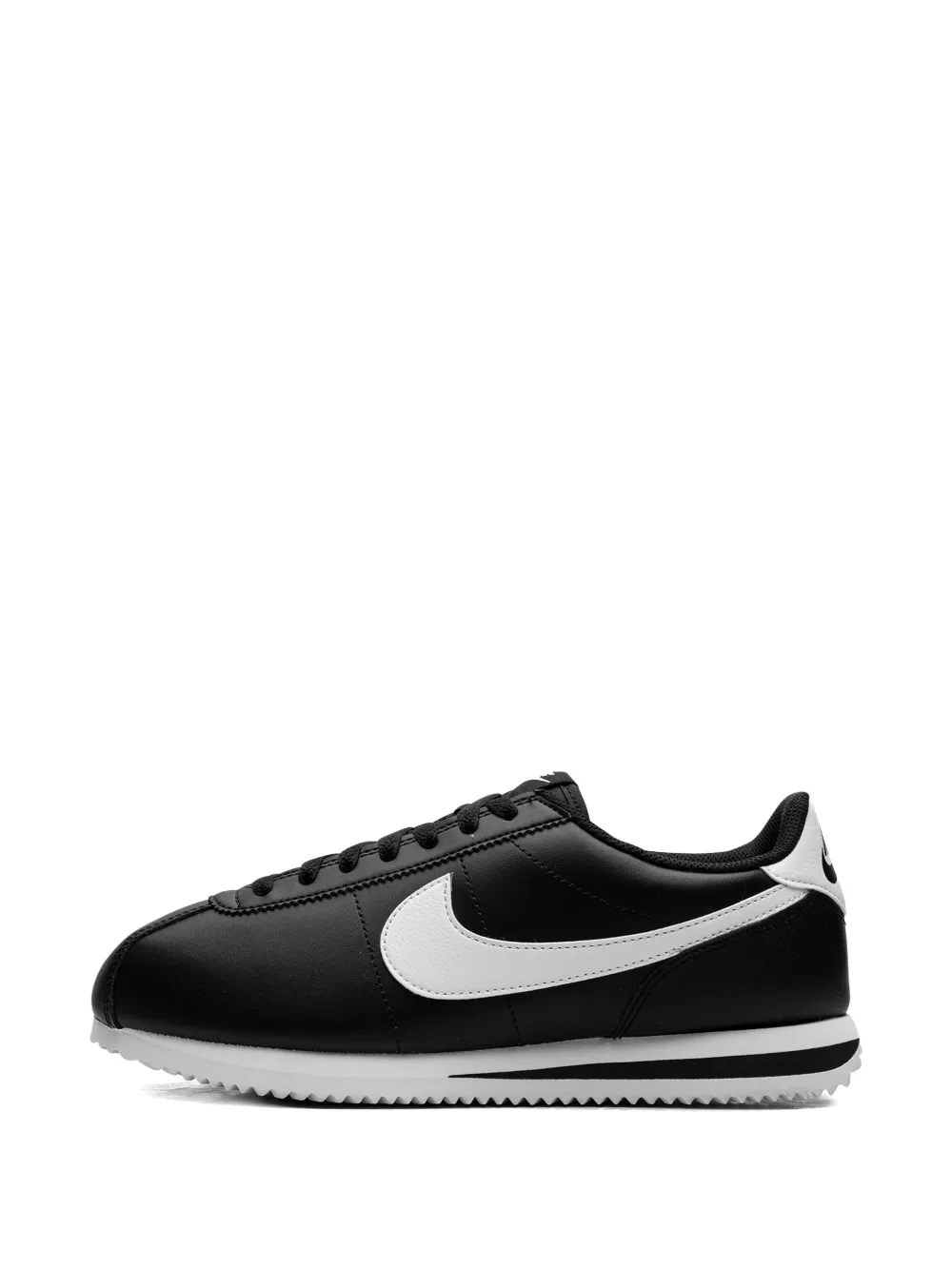 Nike Cortez "Black White" leren sneakers Zwart