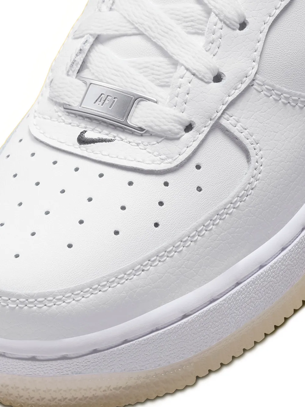 Nike Kids Air Force 1 Low LV8 "White Playful Print" sneakers