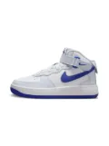 Nike Kids Air Force 1 Mid Easy ""White Royal"" sneakers