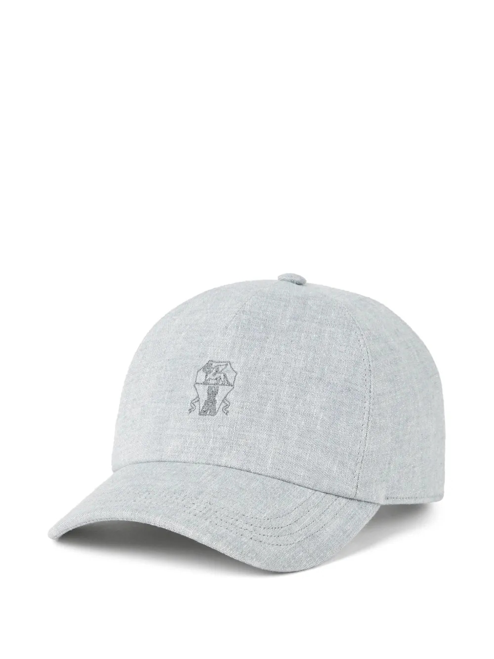 Brunello Cucinelli - logo-embroidered cap - women