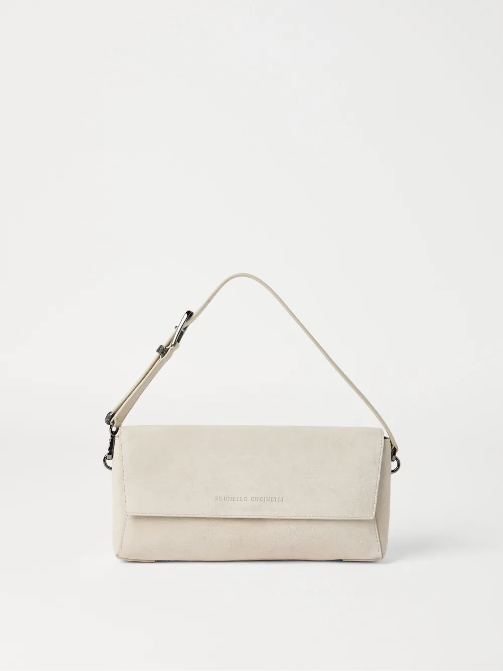 Brunello Cucinelli Softy Shoulder Bag In Neutrals