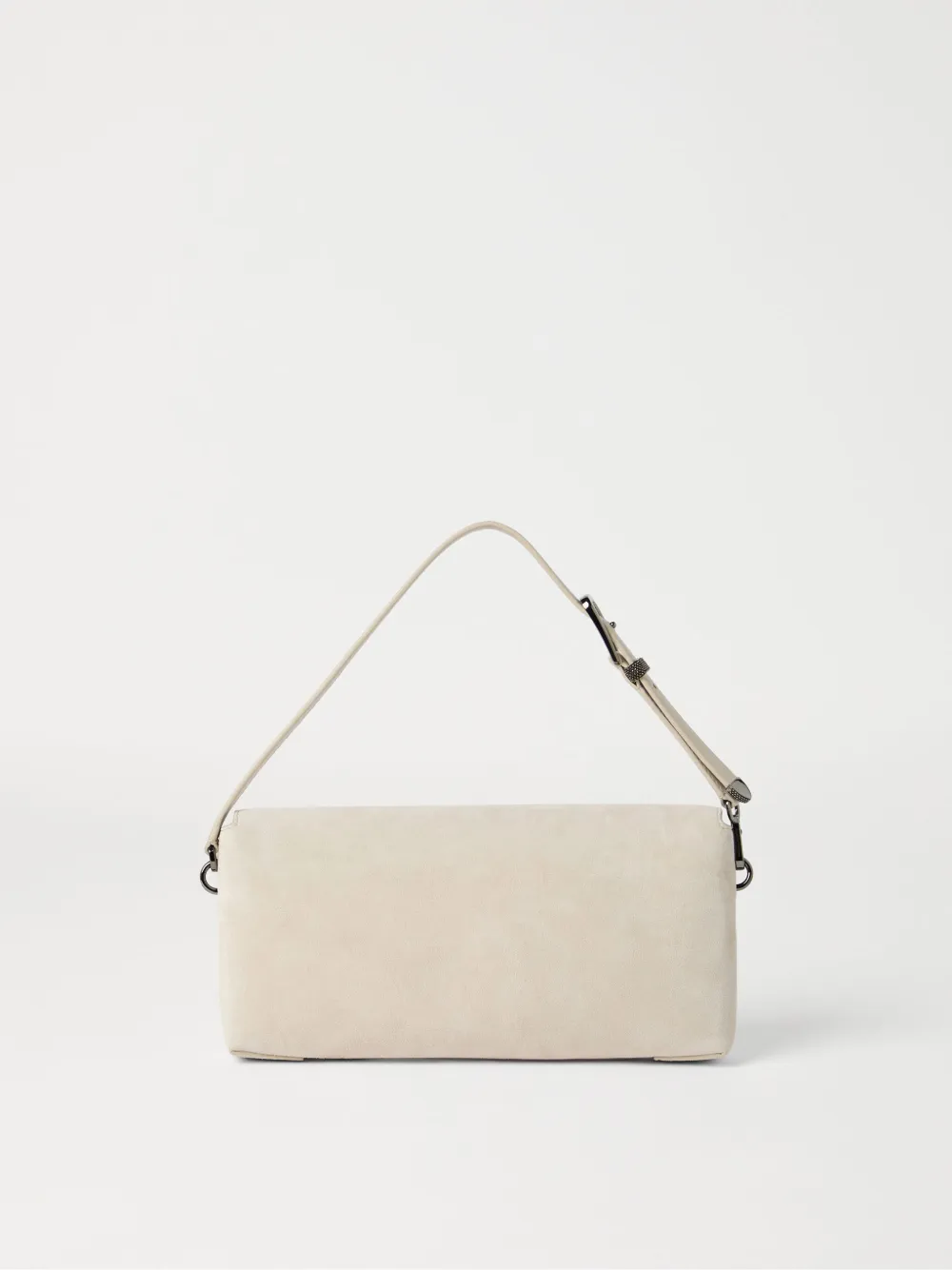 Brunello Cucinelli Softy Shoulder Bag In Neutrals