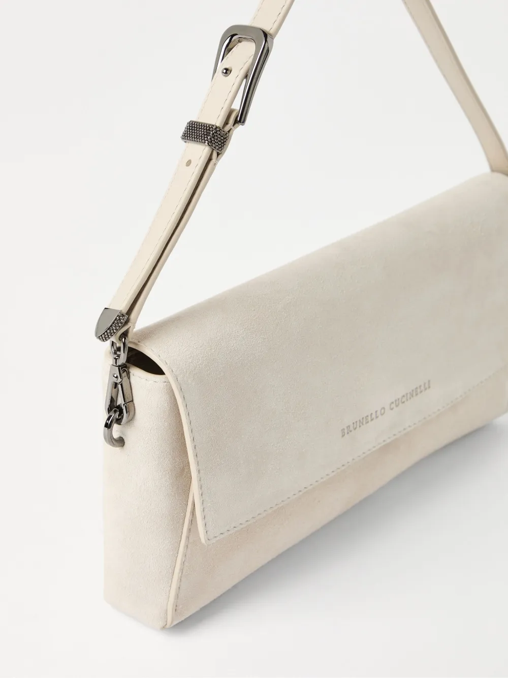 Brunello Cucinelli Softy Shoulder Bag In Neutrals