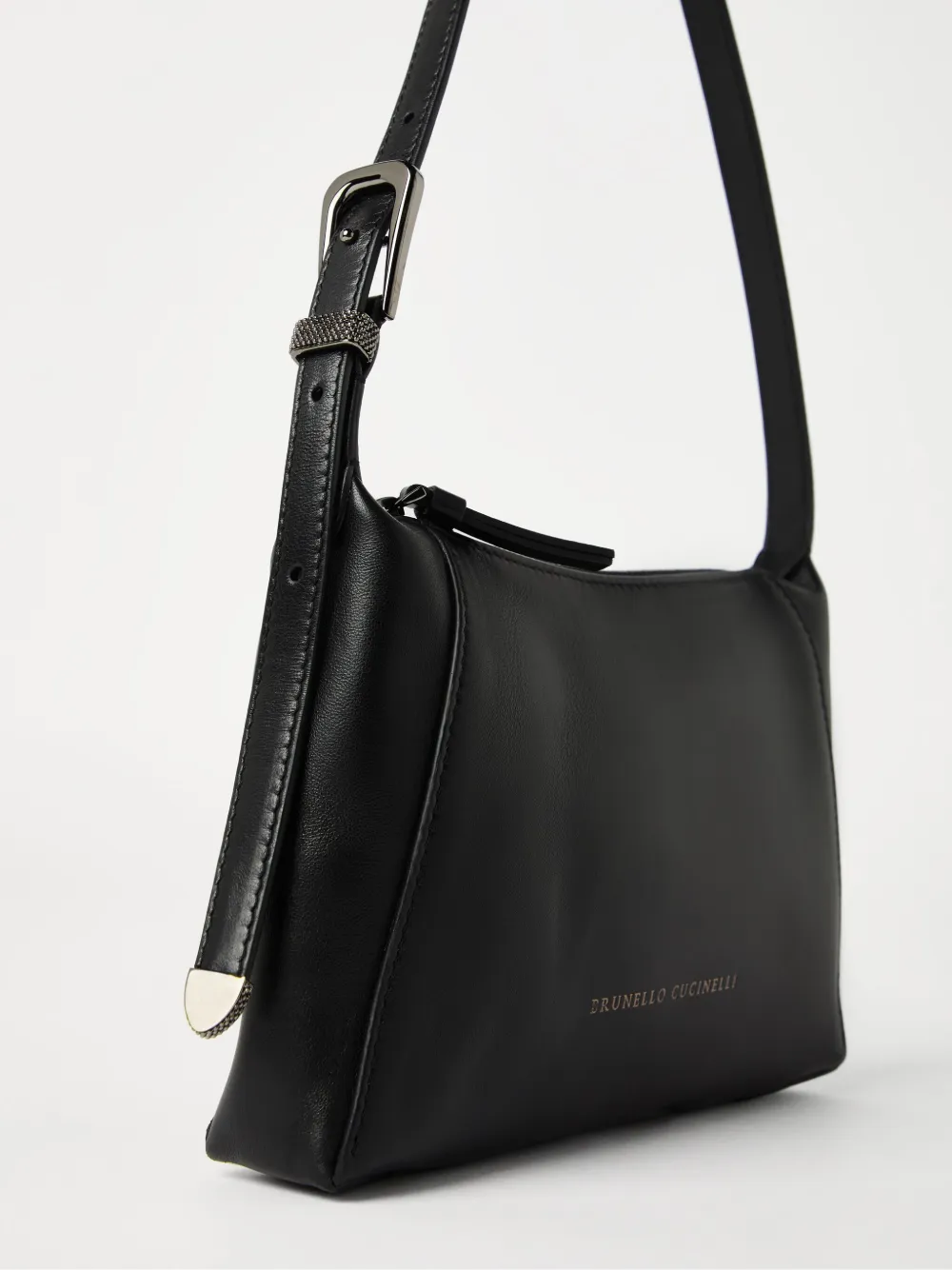 Image 5 of Brunello Cucinelli Borsa a spalla con logo