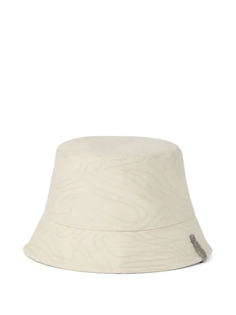 Brunello Cucinelli embroidered bucket hat 