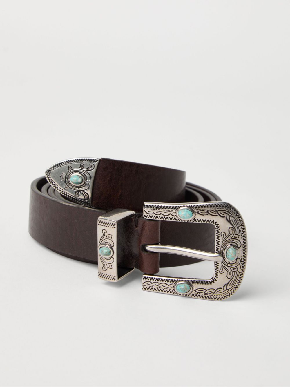 Brunello Cucinelli leather belt - Brown