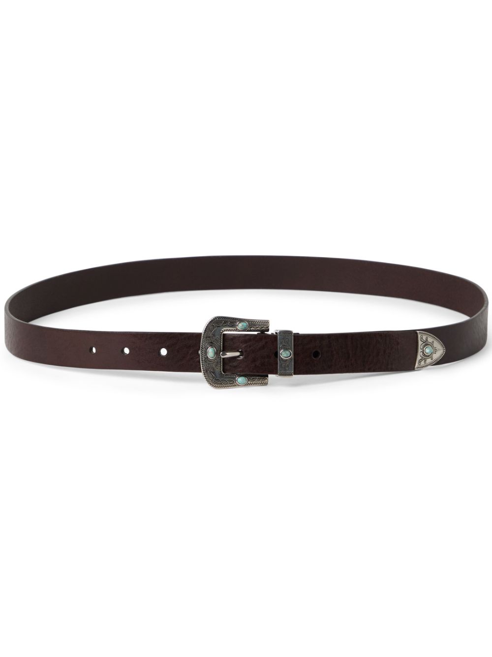 Brunello Cucinelli leather belt - Brown