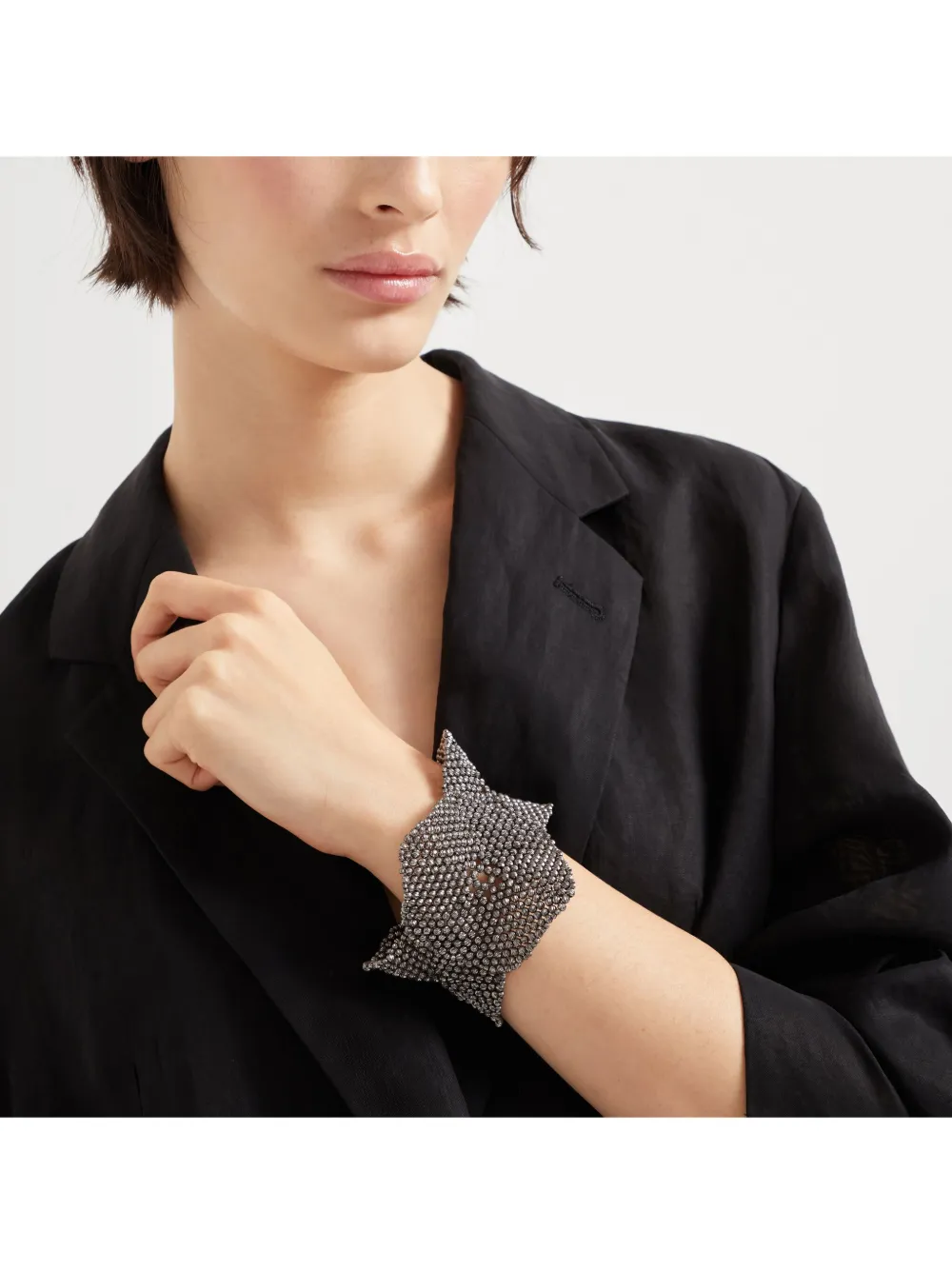 Brunello Cucinelli Bracciale rigido - Argento