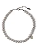 Brunello Cucinelli beaded necklace - Silver