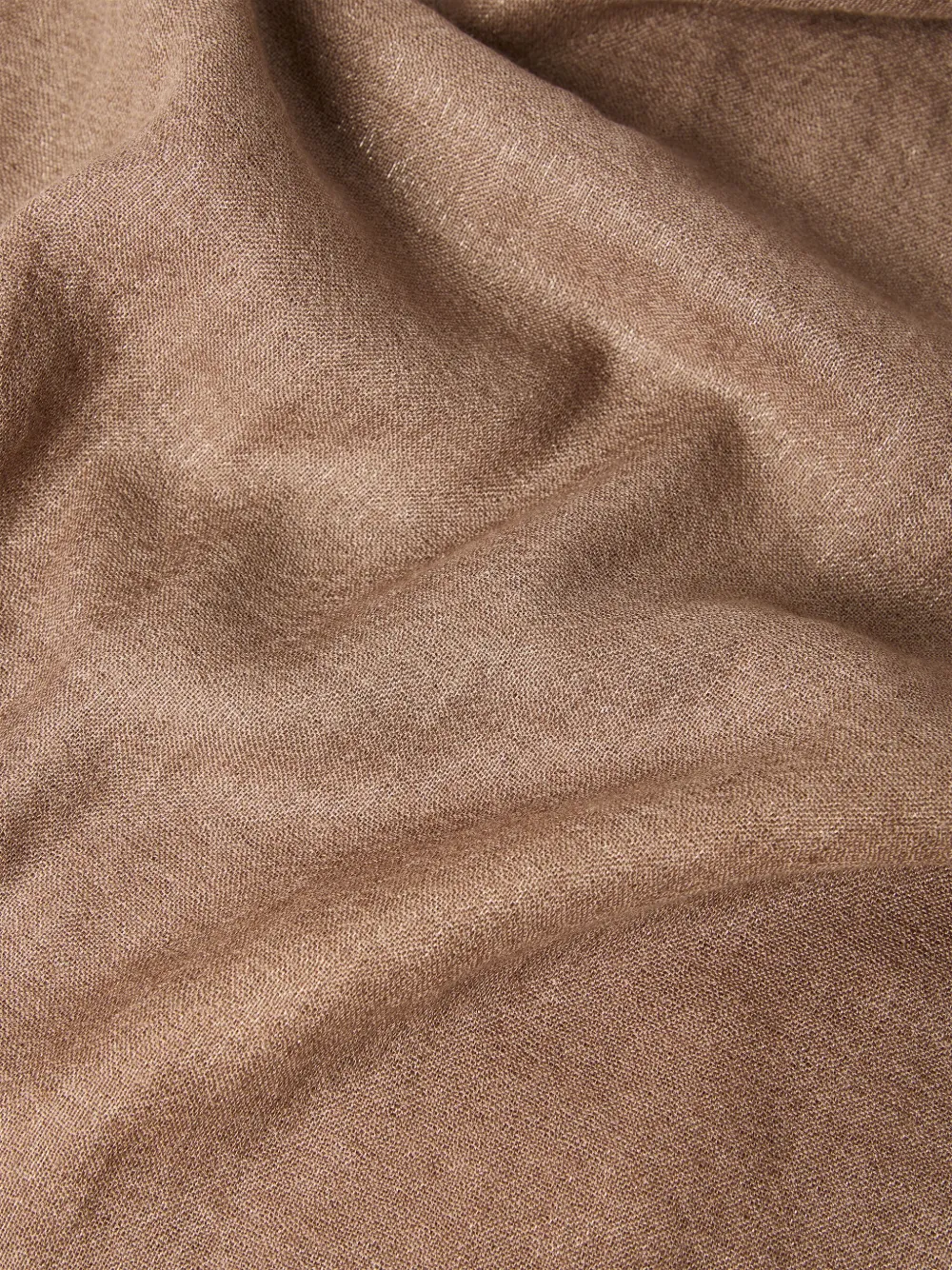 Brunello Cucinelli Sjaal met gerafelde afwerking Bruin