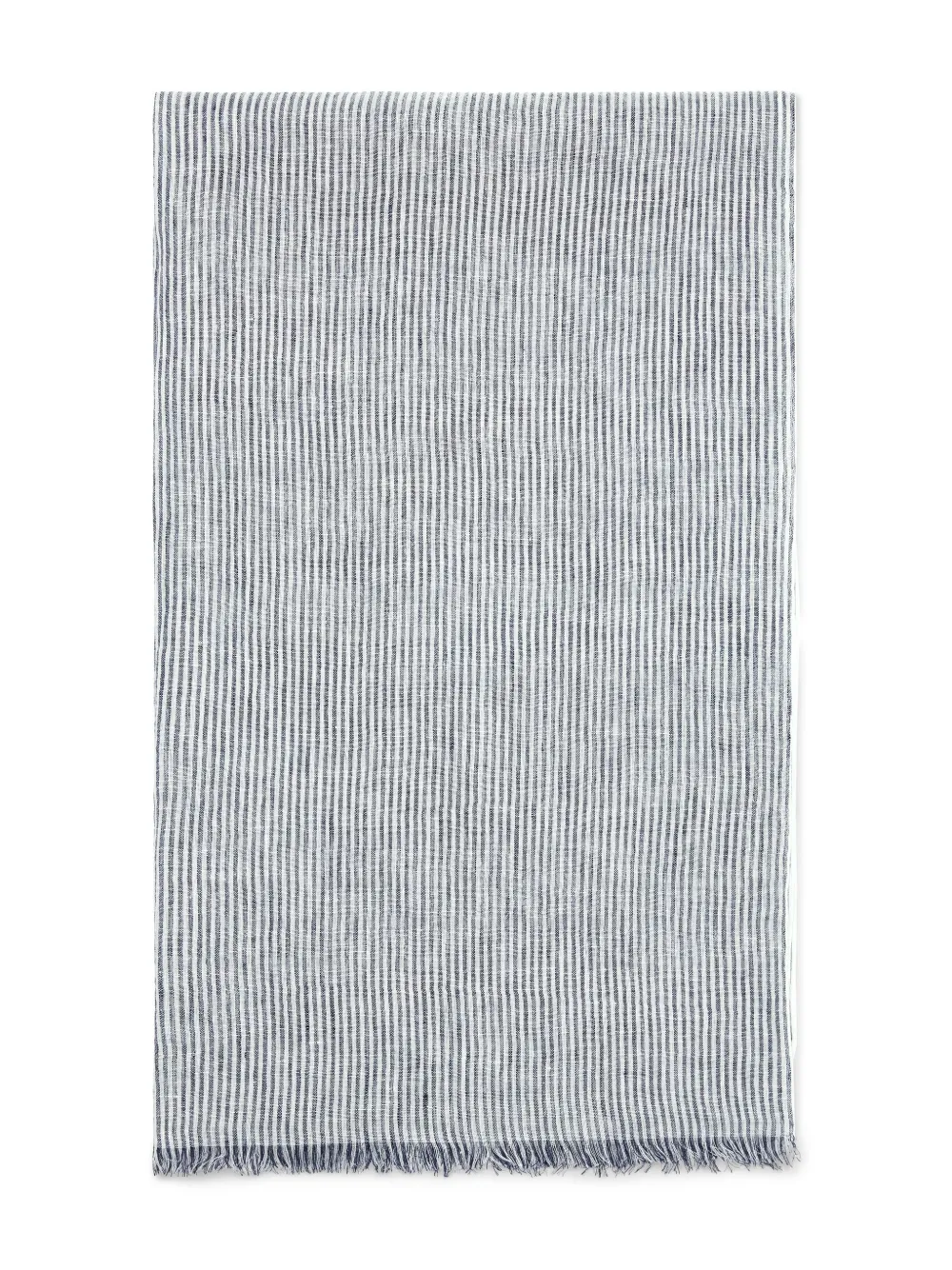 Brunello Cucinelli écharpe en lin | bleu | Image 1