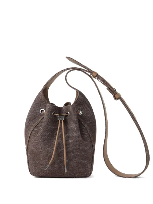 Sac seau en coton - Brunello Cucinelli - Modalova