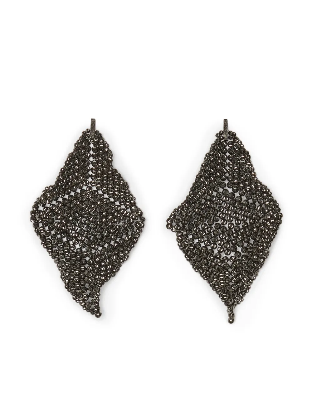 Brunello Cucinelli aretes con dije | plateado | Image 1