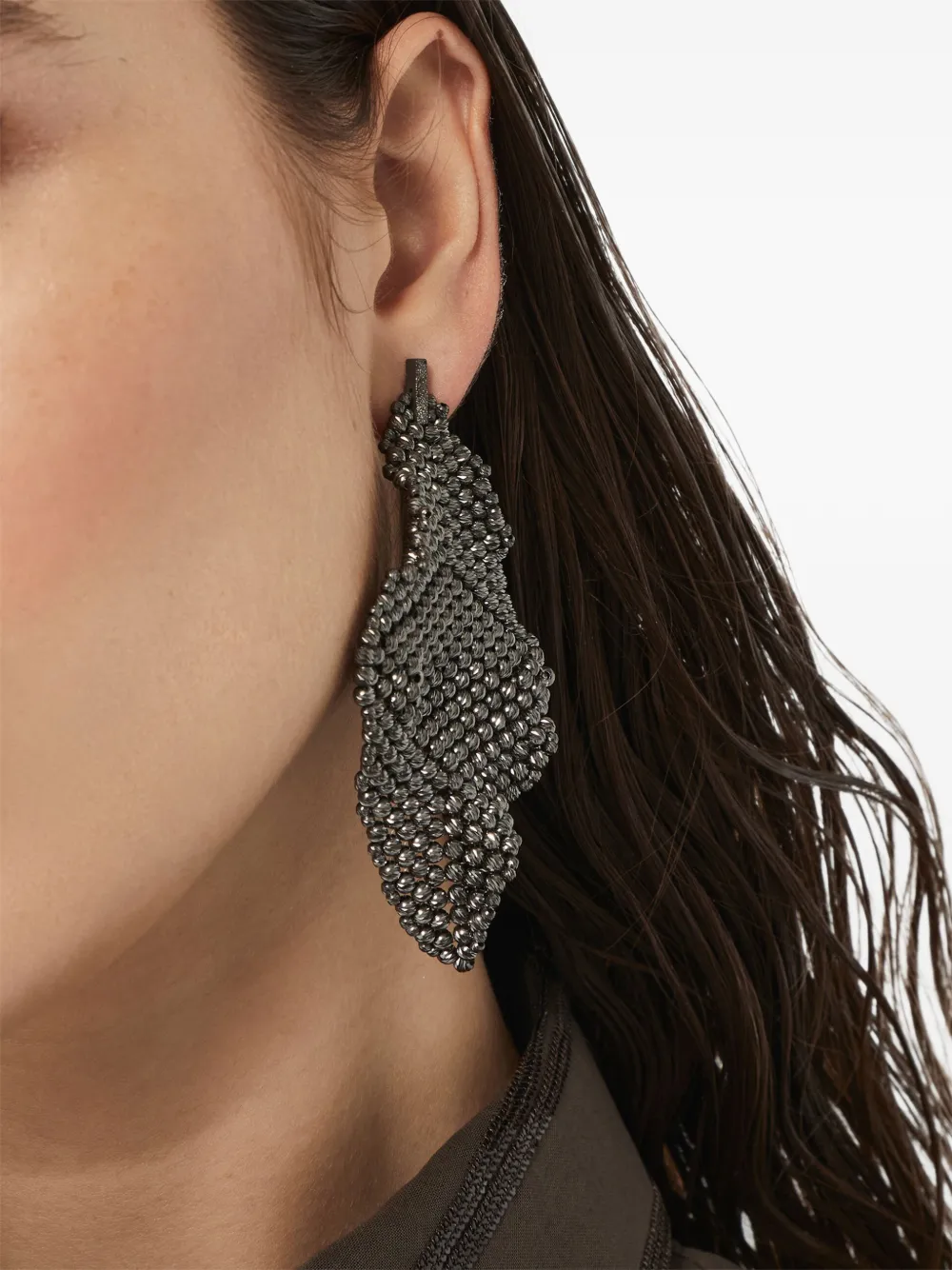 Brunello Cucinelli aretes con dije | Image 2