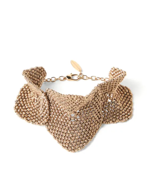 Brunello Cucinelli pulsera con diseño floral