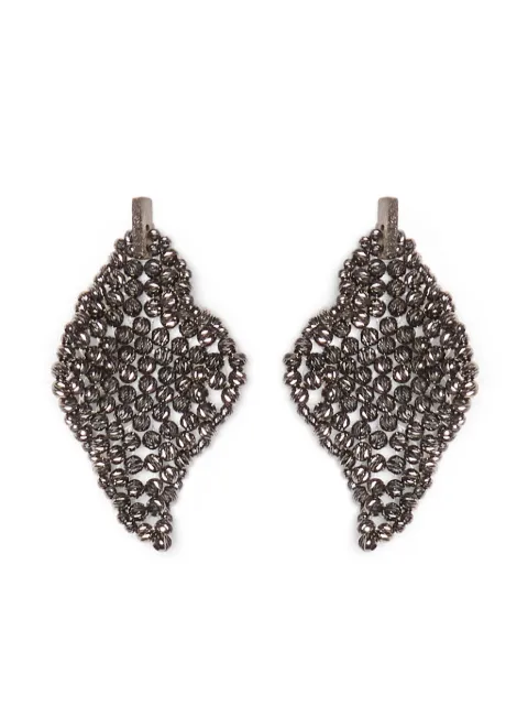 Brunello Cucinelli aretes con dije