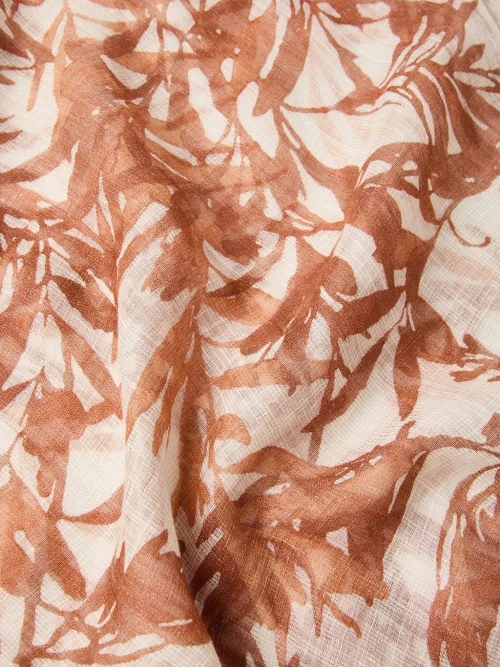 Brunello Cucinelli Sjaal met bloemenprint Rood