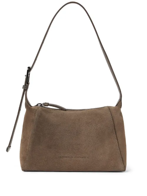 Sac porté épaule à ornements métallisés - Brunello Cucinelli - Modalova