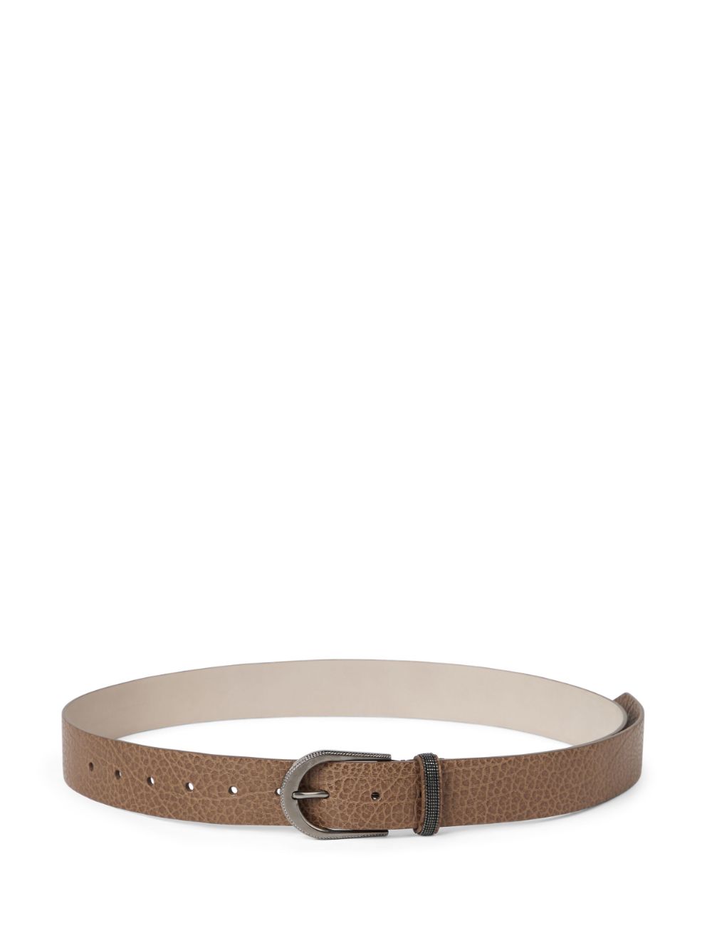 Brunello Cucinelli leather belt - Brown