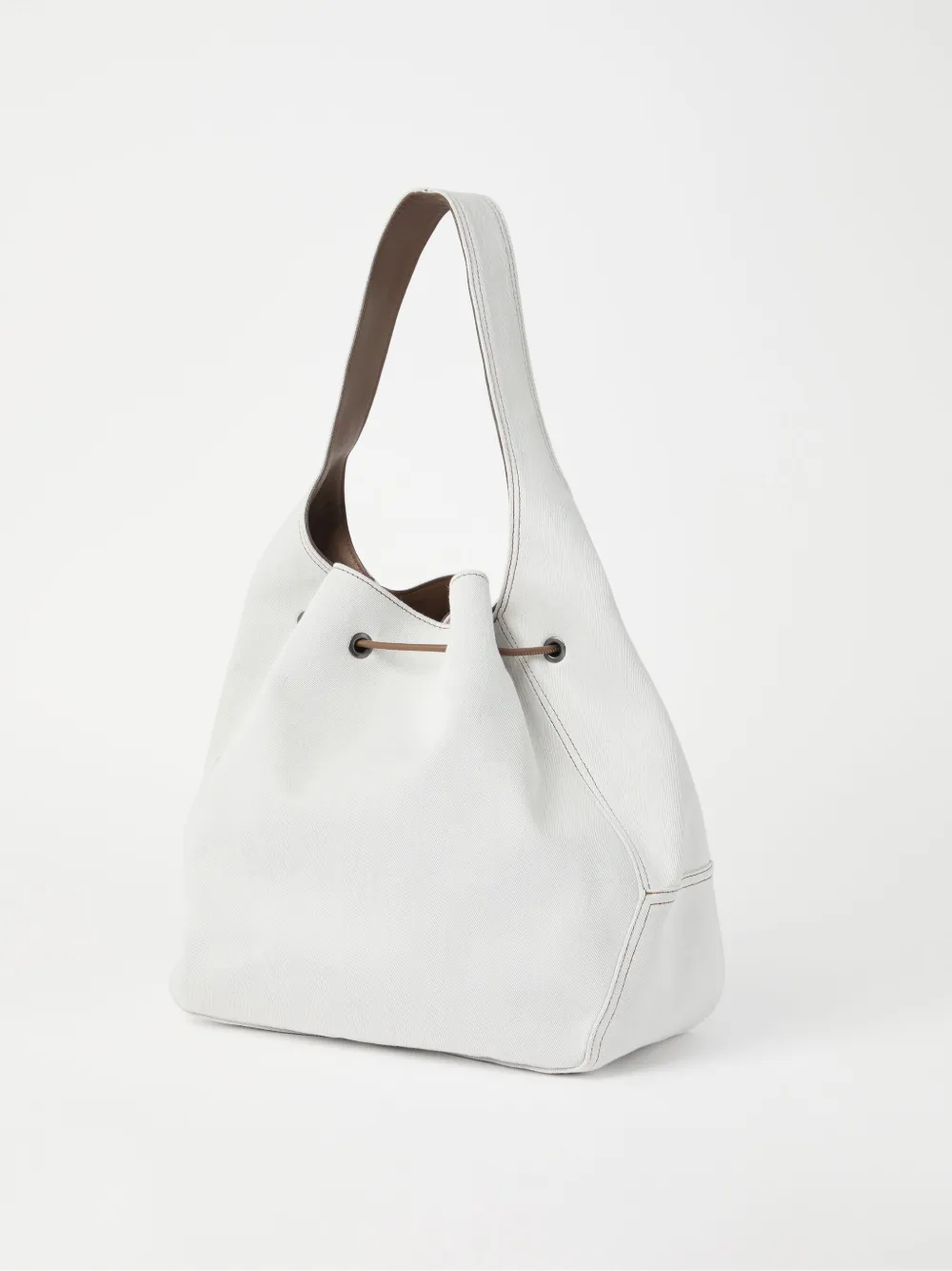 BRUNELLO CUCINELLI LEATHER TOTE BAG