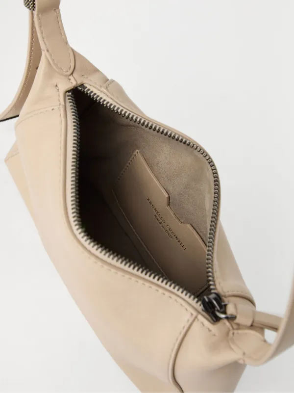 【BRUNELLO CUCINELLI】 Shoulder Bag ショルダーバッグ Brunello Cucinelli ロゴ ショルダーバッグ | ニュートラル