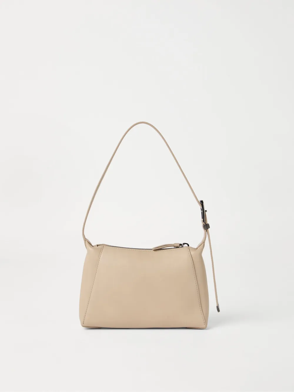 BRUNELLO CUCINELLI LOGO-DEBOSSED SHOULDER BAG 