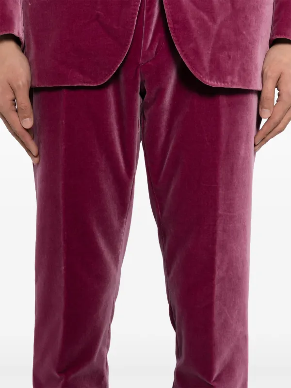 TOM FORD Velvet Suit | Red | FARFETCH