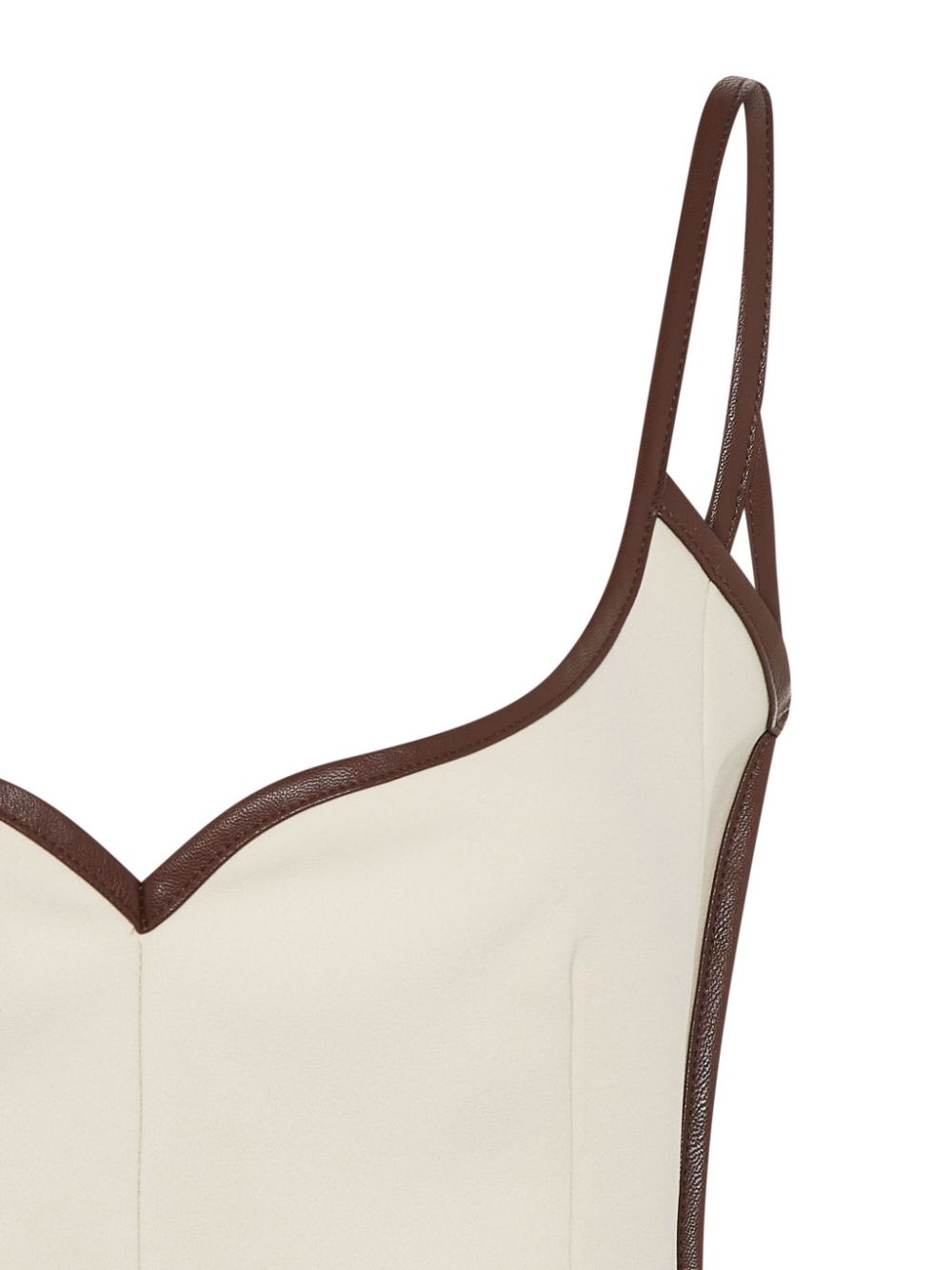 Paris Georgia Tanktop met hart - Beige