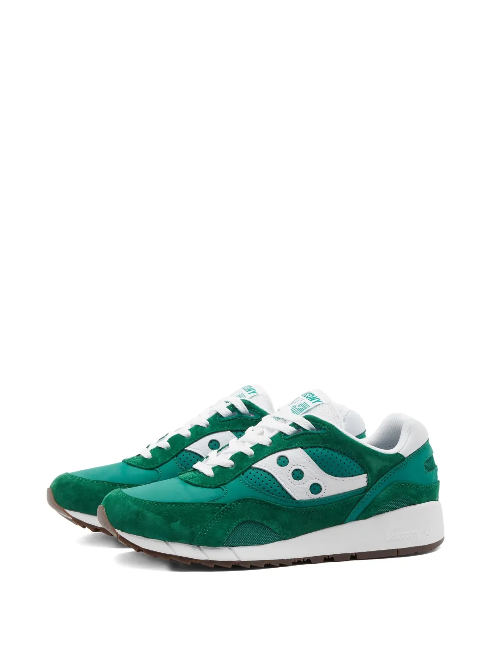 Saucony Shadow 6000 perforated sneakers Green