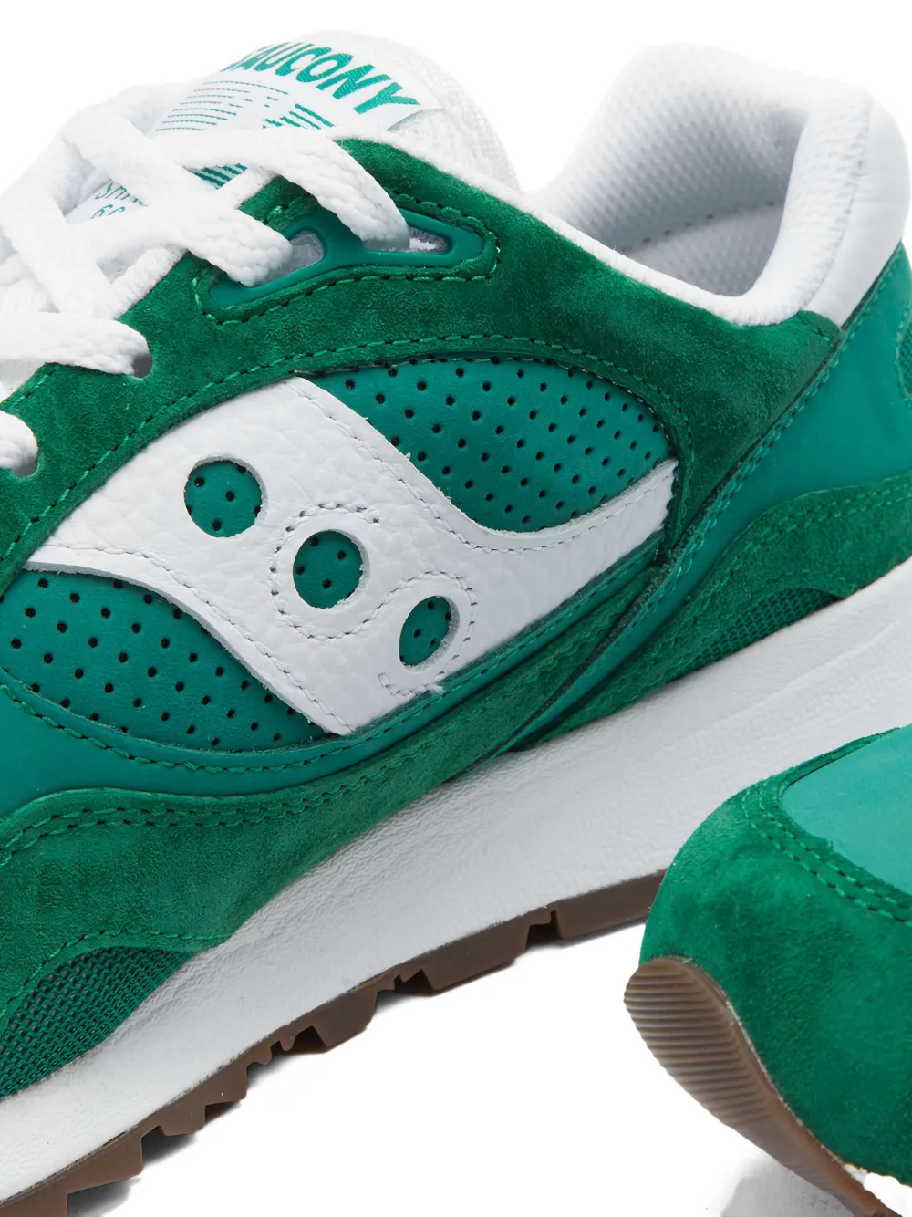 Saucony Shadow 6000 perforated sneakers Green