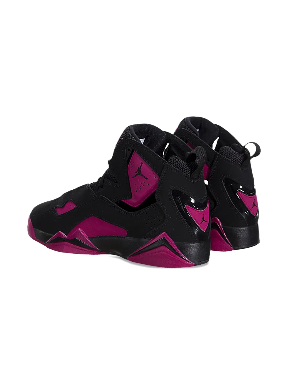 Jordan Kids Air Jordan True Flight "Black Fuchsia" sneakers