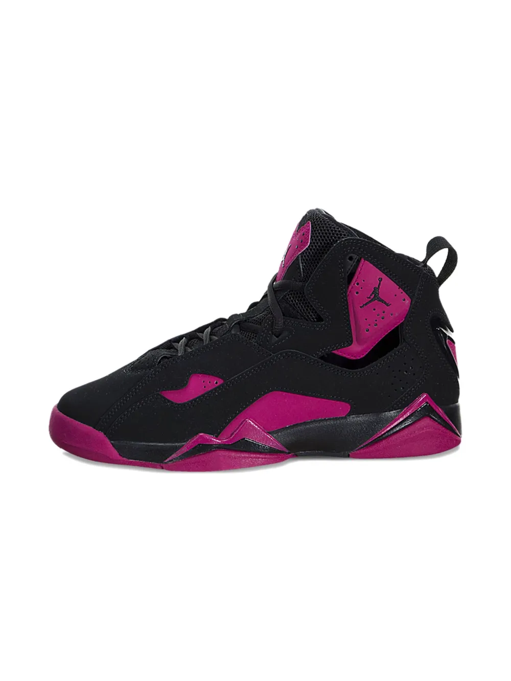Jordan Kids Air Jordan True Flight "Black Fuchsia" sneakers
