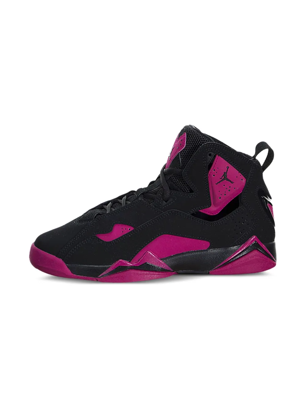 Jordan Kids Air Jordan True Flight "Black Fuchsia" sneakers