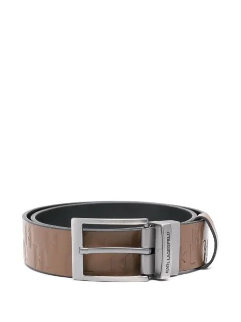 Karl Lagerfeld reversible belt