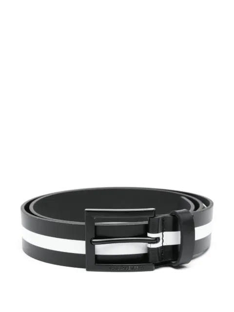 Karl Lagerfeld stripe-detail belt