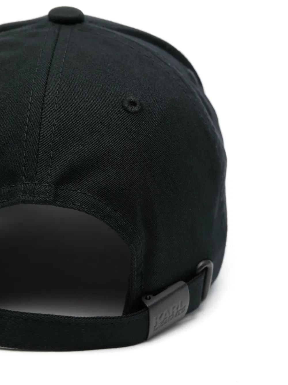  Karl Lagerfeld Logo-print Cap - Black 