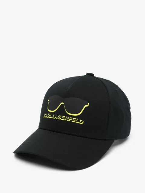 Karl Lagerfeld casquette à logo imprimé
