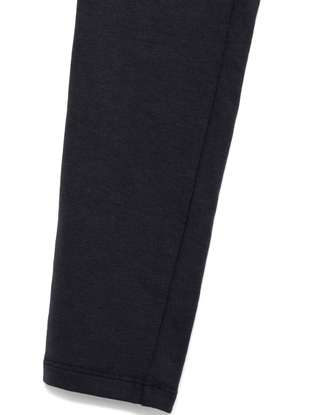 Moncler Enfant Legging met logopatch Blauw