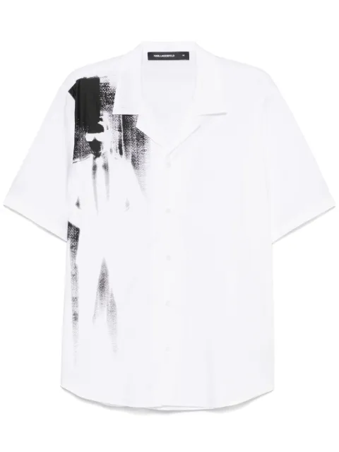 Karl Lagerfeld graphic-print shirt  