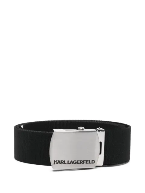 Karl Lagerfeld cinturón de lona
