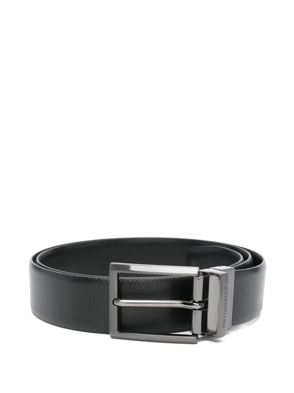 Karl Lagerfeld cinturón con hebilla | negro | Image 1