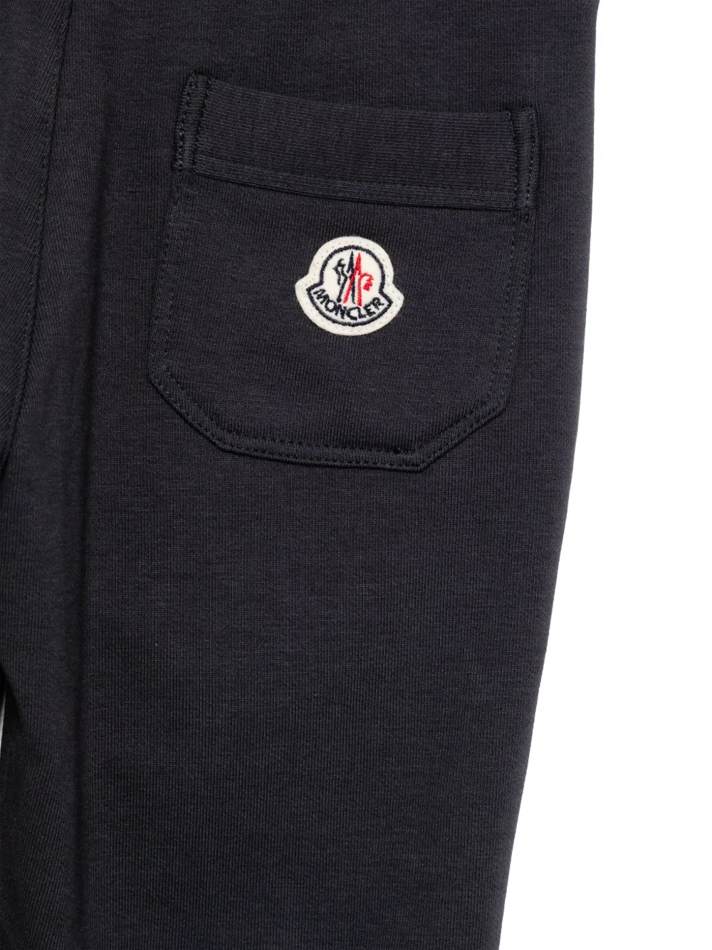 Moncler Enfant Gestreepte broek Blauw
