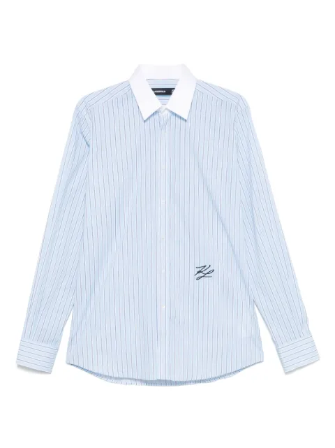 Karl Lagerfeld striped shirt