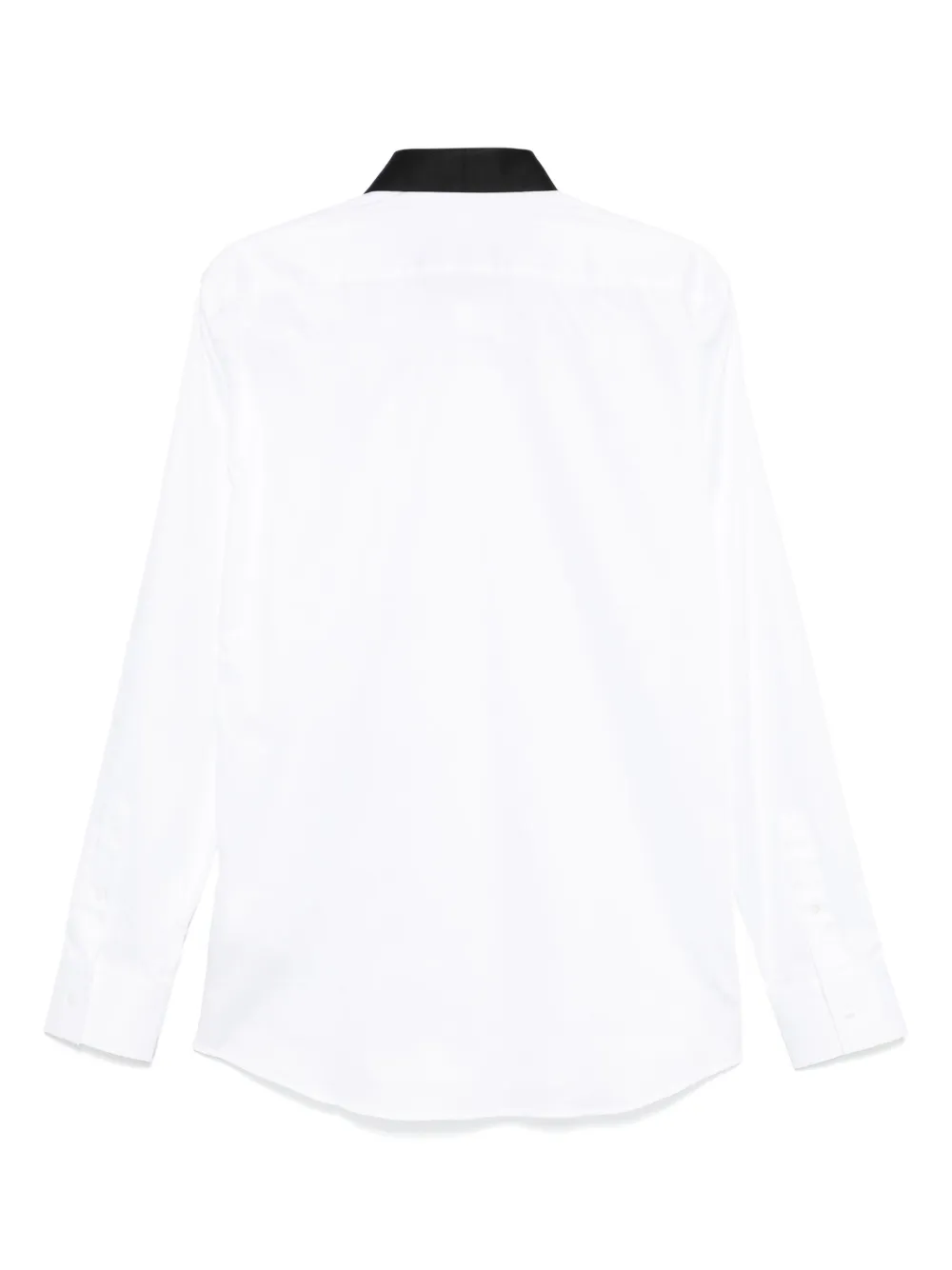 Karl Lagerfeld Overhemd met contrasterende kraag - Wit