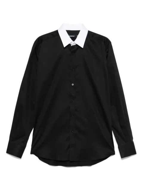Karl Lagerfeld contrast-collar shirt