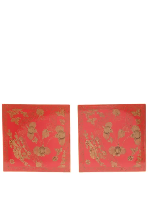 GINORI 1735 plato de porcelana de 30cm x 30cm