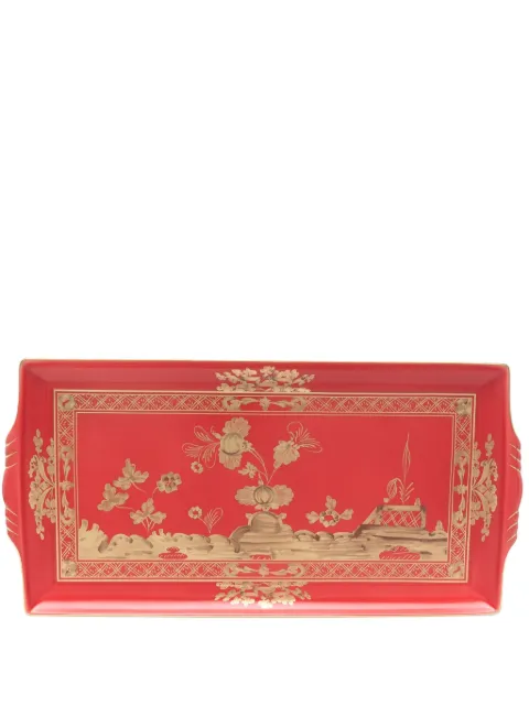GINORI 1735 bandeja rectangular de 33.3cm x 1.7cm