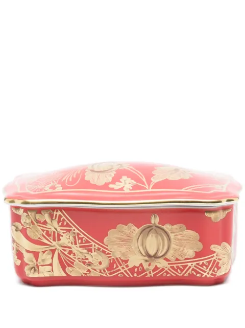 GINORI 1735 Oriente Italiano porcelain trinket box (5cm x 13cm)