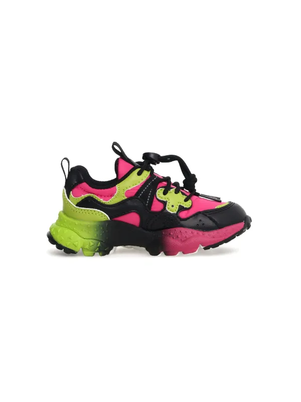 FLOWER MOUNTAIN KIDS Yamano 3 スニーカー | ピンク | FARFETCH JP