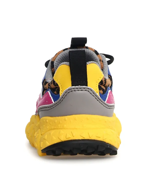 FLOWER MOUNTAIN KIDS Yamano 3 Sneakers | Brown | FARFETCH GE